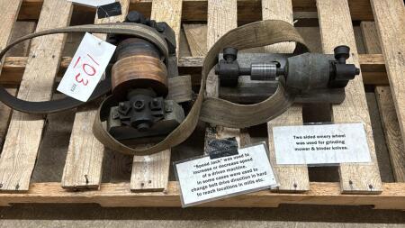 SPEED JACK ASSEMBLY & 2 SIDED EMERY WHEEL