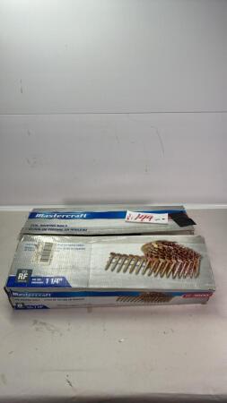 PART BOX OF COIL ROOFING NAILS