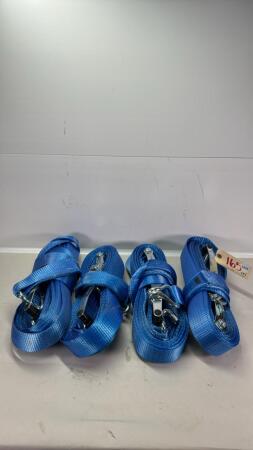 (4) 2IN NYLON RATCHET STRAPS