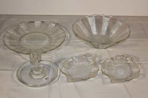 Candy Dishes, Bowl and Platter