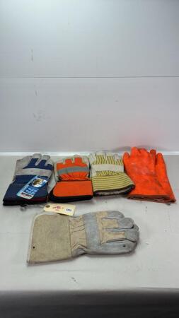 (5) PAIRS OF GLOVES