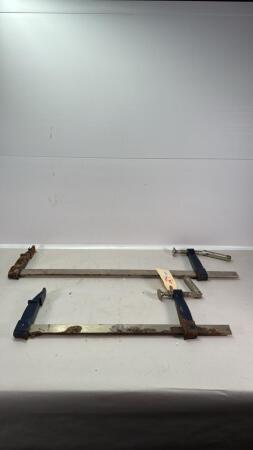 (2) SLIDING BAR CLAMPS