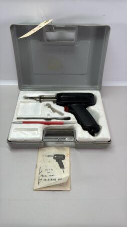 Electric Soldering Gun with Case