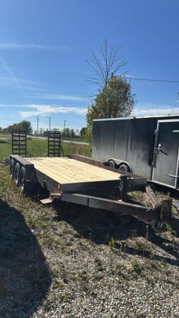 1990 JCTR 16FT X 7FT TRIAXLE TRAILER