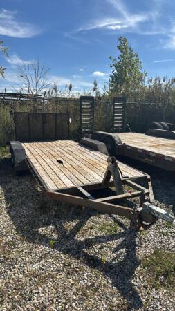 2008 WEBERLANE 14FT X 6FT TANDEM LANDSCAPE TRAILER