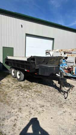 12FT X 6FT TANDEM DUMP TRAILER