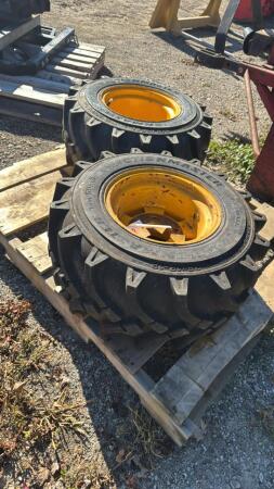 PAIR OF 26X12-12 TIRES ON RIMS
