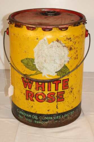 White Rose Pail