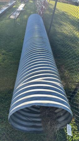 GALVANIZED 15FT X 28IN CULVERT PIPE