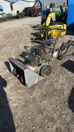 NOT RUNNING: SEARS 8HP 25IN SNOWBLOWER