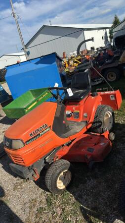 KUBOTA TG1860G HYDRO MOWER WITH SNOWBLOWER