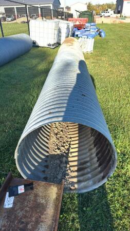 GALVANIZED 20FT X 30IN CULVERT PIPE