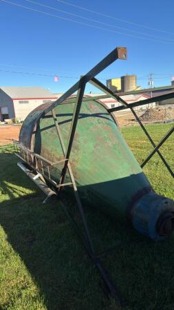 APPROX 3-4 TON STEEL FEED TANK