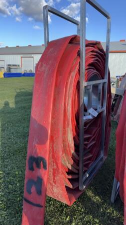 3 LENGTHS OF 7IN MANURE DRAG LINE HOSE
