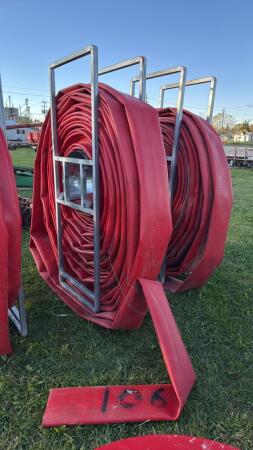 3 LENGTHS OF 7IN MANURE DRAG LINE HOSE