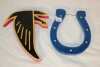 4 NFL Wall Plaques, Approx. 9" Wide - 2