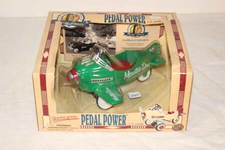 Pedal Power Mountain Dew Plane, 1/5 Scale