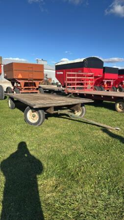 16FT X 7FT FLAT RACK WAGON