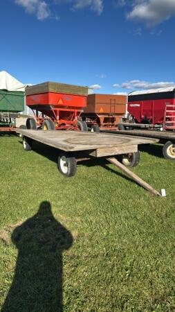 17FT X 8FT FLAT RACK WAGON