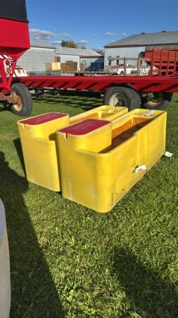 PAIR OF WATERERS USED FOR MINERAL FEEDERS