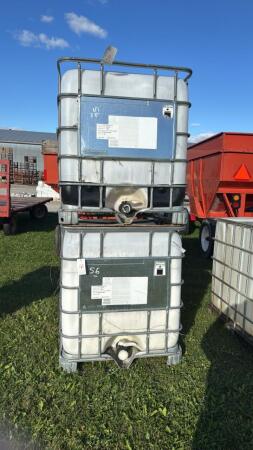 PAIR OF 1000L TOTES