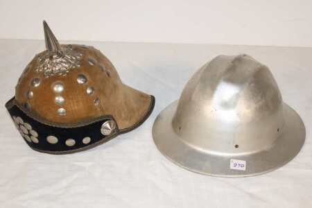 2 Vintage Helmets