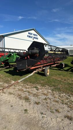 CASE IH 1020 25FT FLEX HEAD WITH AIR REEL