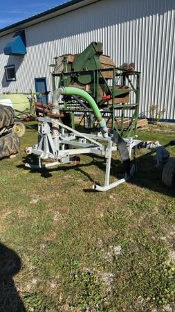 WER GALVANIZED 3PTH MANURE SPLASH BAR