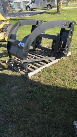 AMI HD PALLET FORK WITH HYDRAULIC GRAPPLE