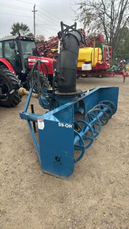 LUCKNOW S9-OR 9FT SINGLE AUGER SNOWBLOWER