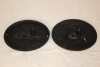 2 Repro Cast Iron Wall Plaques - 2