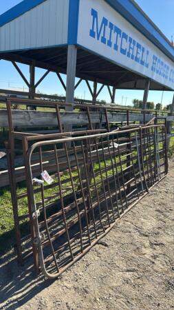 LOT OF STEEL GATES