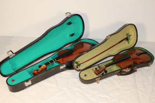 2 Miniature Violins