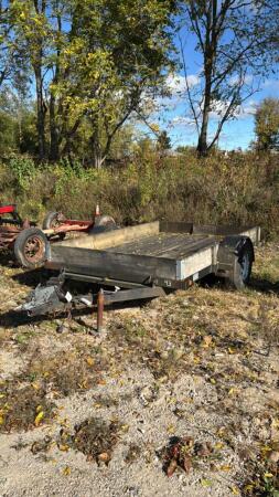 1998 SOUTHCO 6FT X 10FT TILT DECK TRAILER