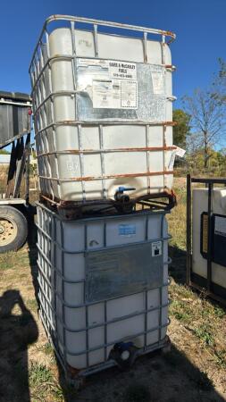 Lot of 2 1000L Totes