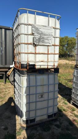Lot of 2 1000L Totes
