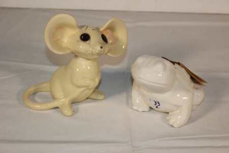 Northern Pottery Frog and Mouse (Chapleau On.)