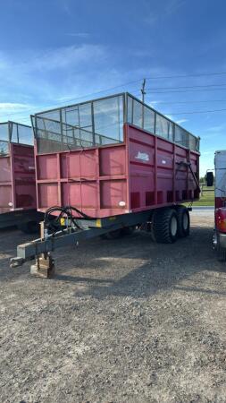 HORSTLINE NX200 20FT TANDEM FORAGE DUMP TRAILER
