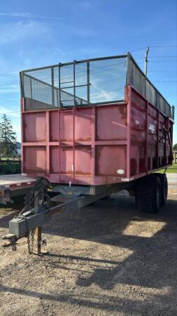 HORSTLINE NX200 20FT TANDEM FORAGE DUMP TRAILER