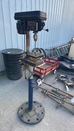 SMALL JOBMATE DRILL PRESS ON STAND