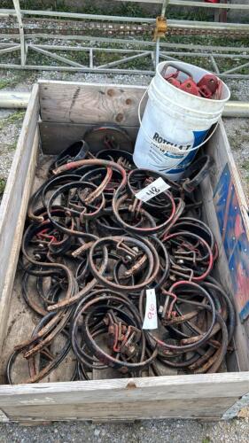 SKID OF KONGSKILDE SHANKS W/MOUNTING BRACKETS