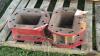 (2) CASE 1660 COMBINE FRONT AXLE SPACERS - 2
