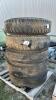 (5) 10.00-20 TRUCK TIRES ON RIMS