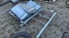 SKID OF METAL SHELVING - 3
