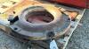 PAIR OF REAR WHEEL WEIGHTS (11IN INSIDE CENTRE) - 2