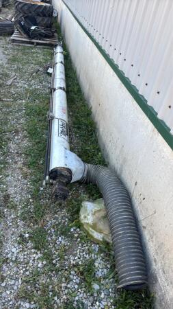MARKET 13FT POLY HYD. FERTILIZER AUGER