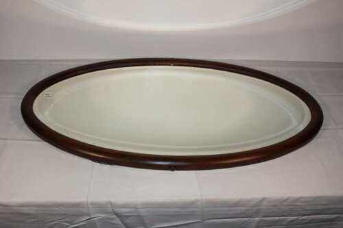 Oval Mirror, 20 X 38"