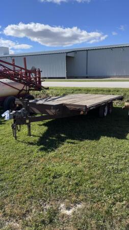 2006 MISKA 16FT X 8FT TANDEM DECKOVER TRAILER