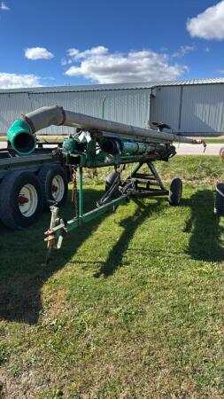 HOULE 10FT X 6IN PTO MANURE PUMP ON TRANSPORT