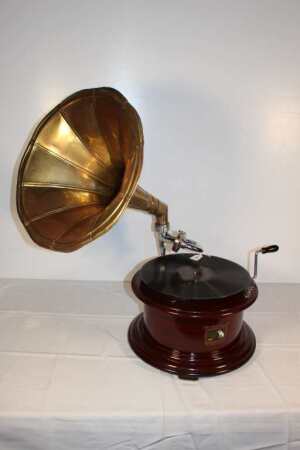 "His Master's" Tabletop Gramophone, Untested